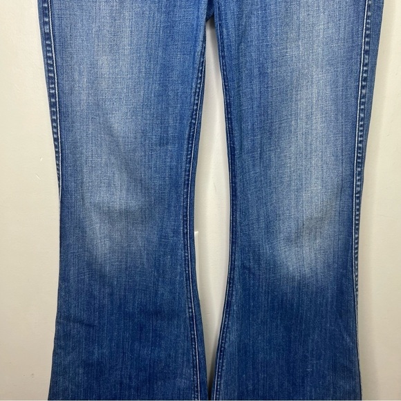 Rich + Skinny Flare Leg Jeans Medium Wash Size 28 - Picture 6 of 15